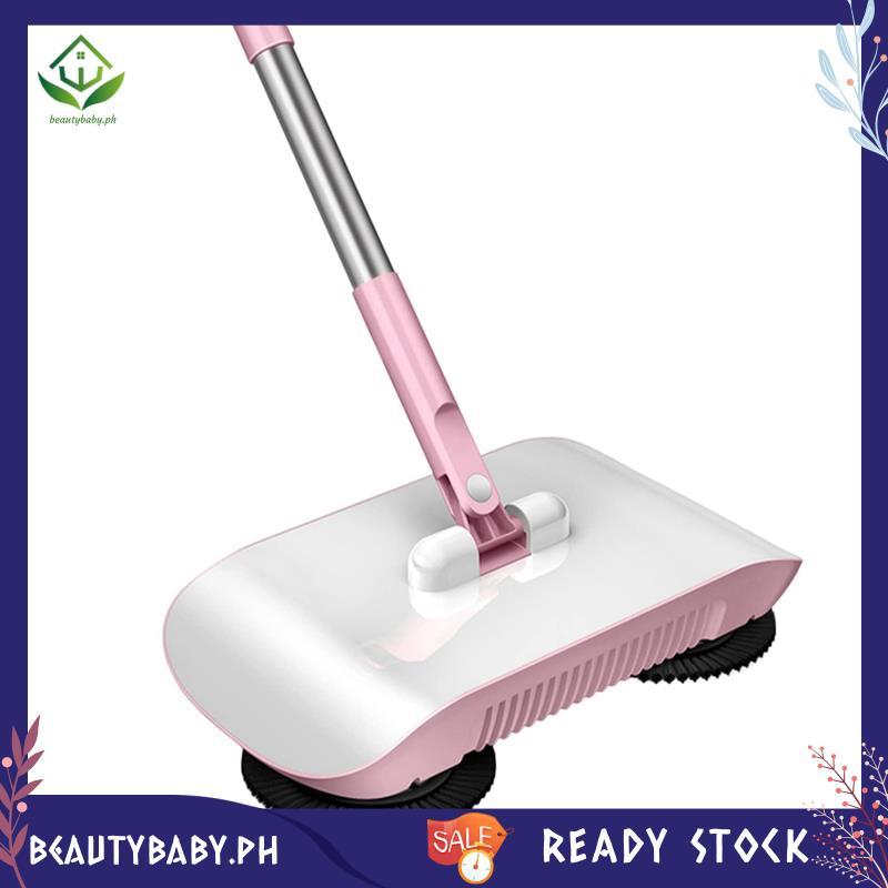 [beautybaby.ph] Sweeper Manual Sweeper, Push Type Non-Electric Floor Sweeper, 2-in-1 พรมและเครื่องกว