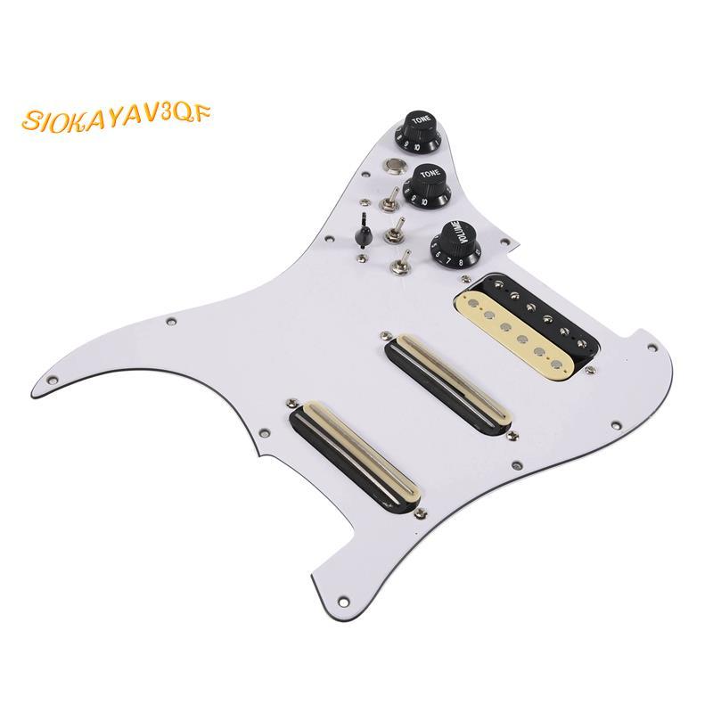 กีตาร์ไฟฟ้า Pickguard Guitar Pickguard กีตาร์ไฟฟ้า Pickguard Pickup สายไฟโหลด Prewired Pickguard กีต