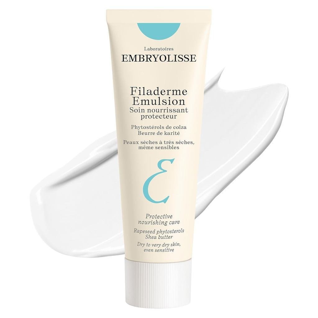 Embryolisse Filaderme โลชั่นบํารุงผิวหน้า, ซ่อมแซมเข้มข้นสําหรับผิวแห้ง, มีว่านหางจระเข้และเชียบัตเต