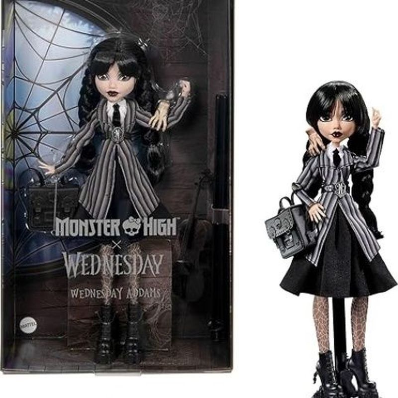 【พร้อมส่ง】monster high doll ตุ๊กตา ชุด รองเท้า reel drama draculaura ชุด Monster high Wednesday mons