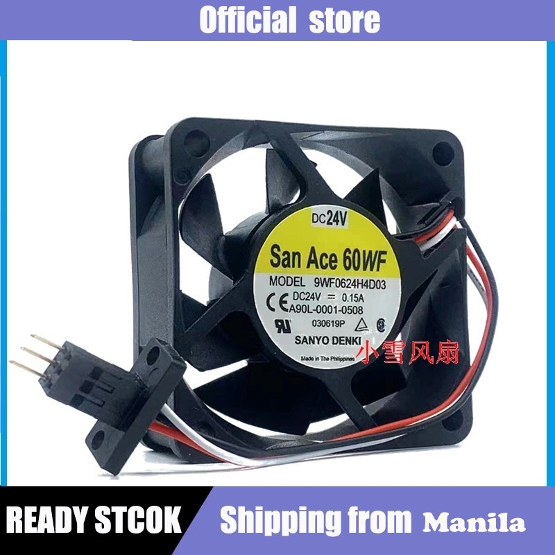 พัดลมระบายความร้อน SANACE 9WF0424F6D03/04 9WF0624H4D03 9WF1224H1D03