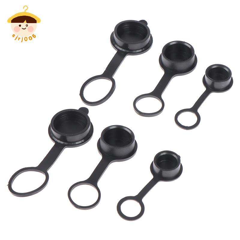 〔8C05〕 10 ชิ้น GX12 GX16 GX20 การบิน Circular Plug Soet กันน้ําฝุ่นหมวกเชื่อมต่อ 〔8C〕