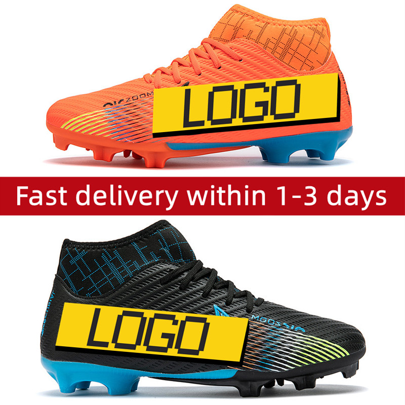 【Ready Stock】Soccer Shoes Futsal shoes Football Boots Outdoor Football Boots Broken Nails Spike Brok