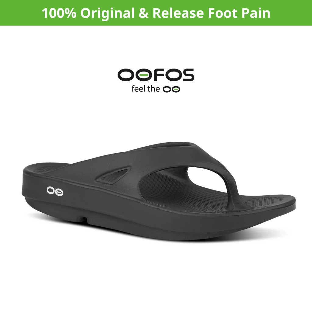 OOFOS Original - รองเท้าแตะเพื่อสุขภาพ Unisex นุ่มเหมือนเค้กพร้อมระบบรองรับรองเท้า - ลดอาการปวดเท้า - พร้อมส่ง