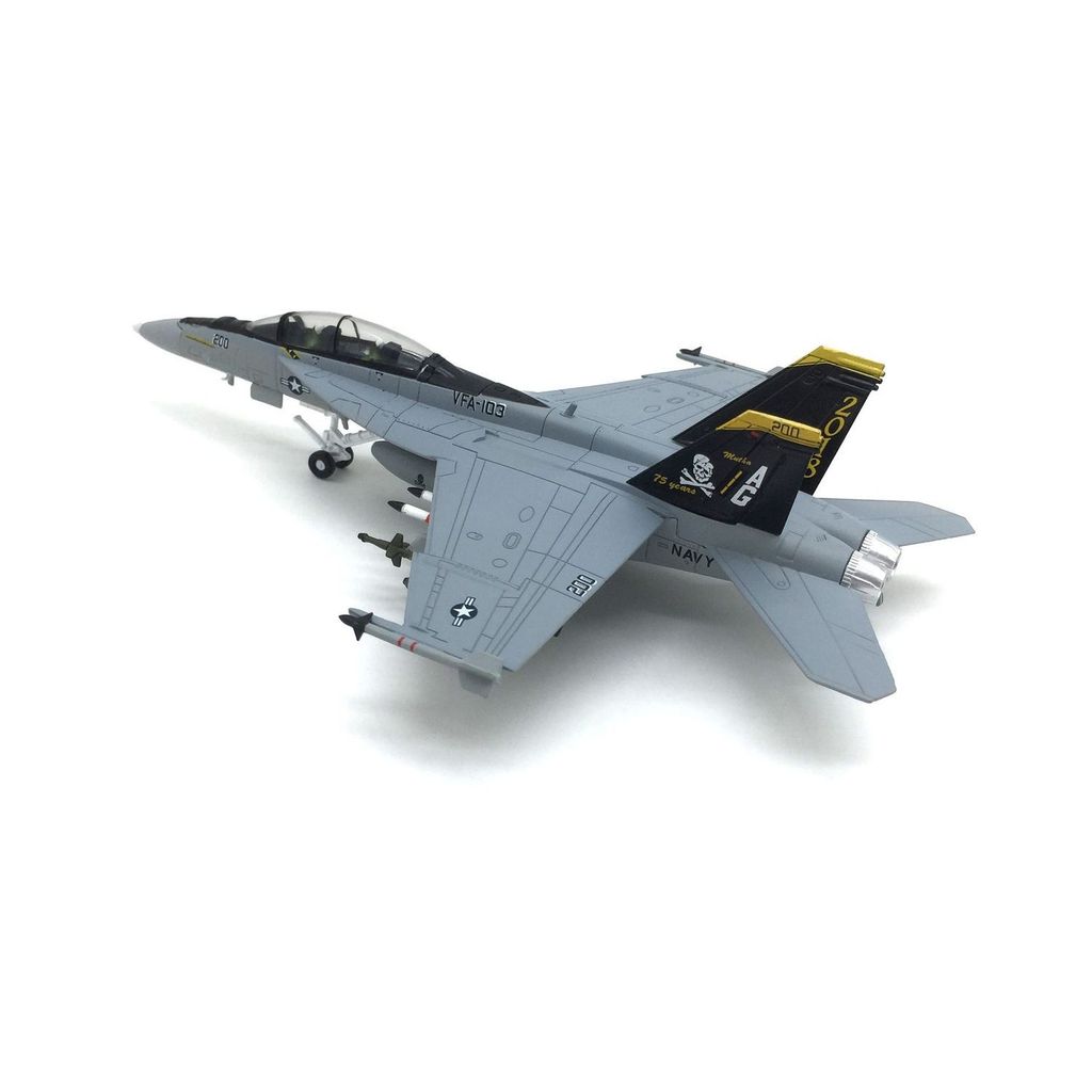 1: 100 American F-18B Fighter Strike Fighter Strike Fighter จําลองโลหะผสมผลิตภัณฑ์สําเร็จรูปเครื่องบ