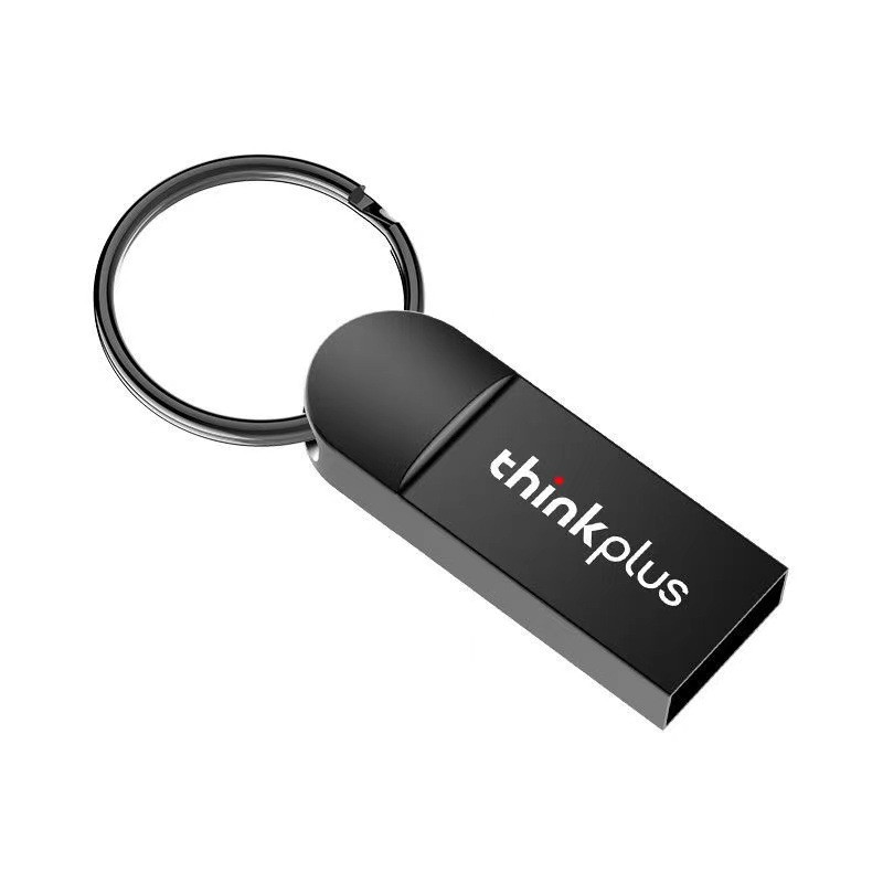 Lenovo Thinkplus MU222 8G/16G/64G 2.0 เหมาะสําหรับสํานักงานธุรกิจ U Disk โลหะสีดํา 4.24-75