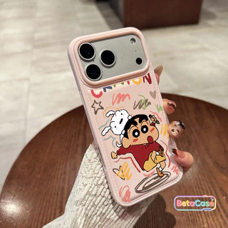 เคสนูน ลายการ์ตูนน่ารัก สดใส รองรับ iPhone 12 13 14 15 16 17 13Pro 14Pro 15Pro 16Pro Max Plus