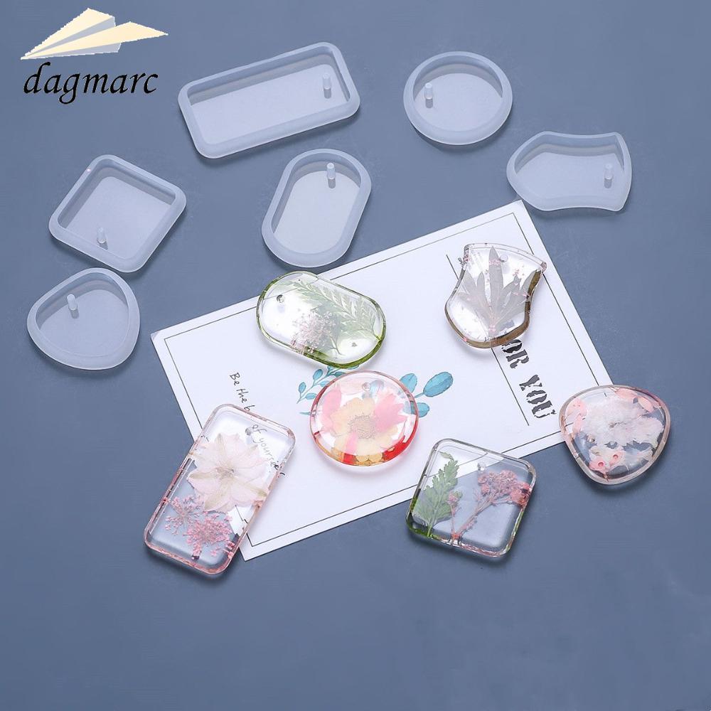 DAGMARC จี้แม่พิมพ์เรซิ่นประณีต DIY Craft Epoxy Handmade สร้อยคอพวงกุญแจ