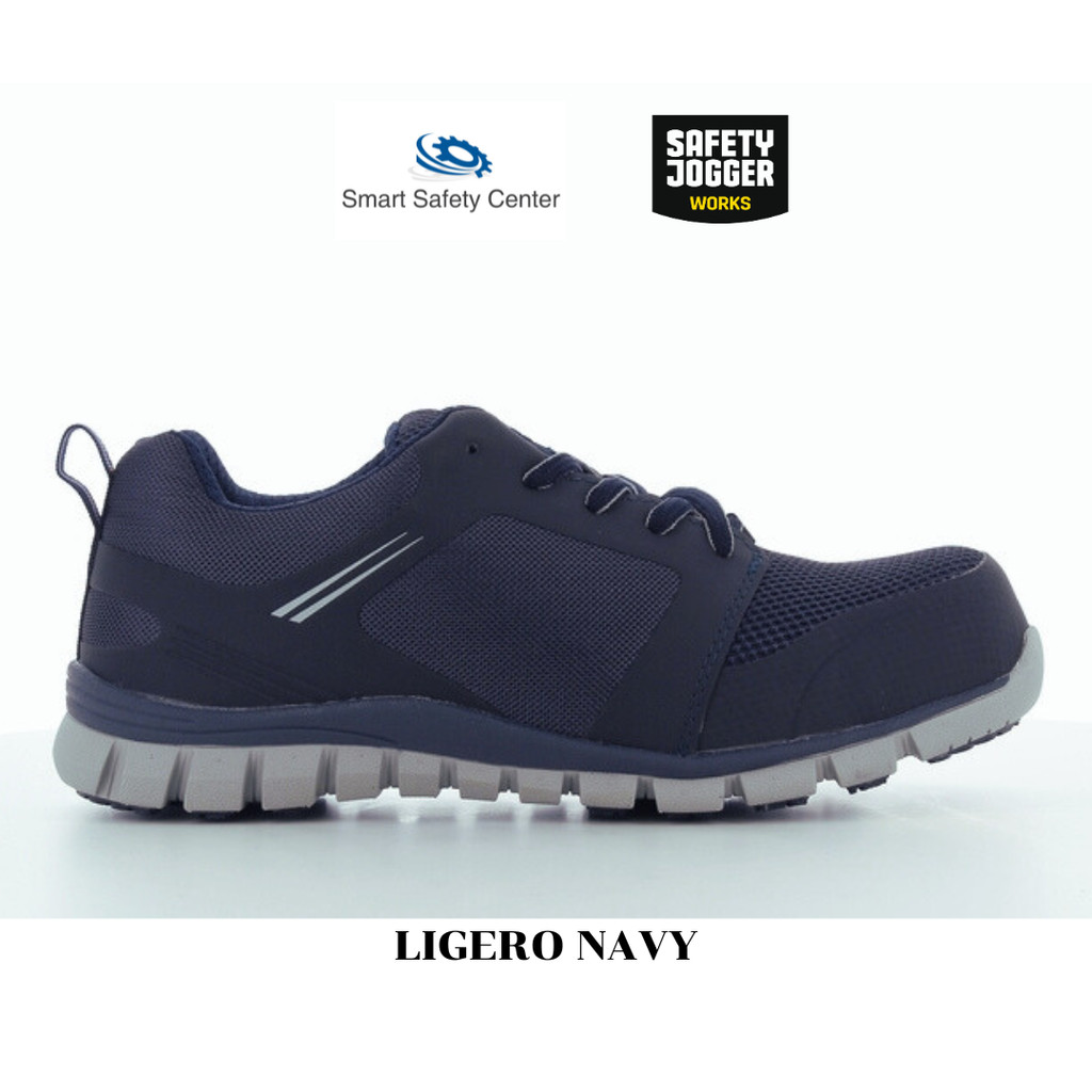 รองเท้าเซฟตี้ รองเท้านิรภัย Safety Jogger รุ่น Ligero Navy