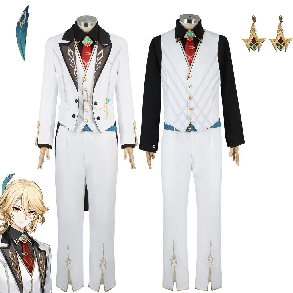 Genshin Impact cosplay costume Kaveh Japanese version collaboration new cosplay outfit Sumeru game a