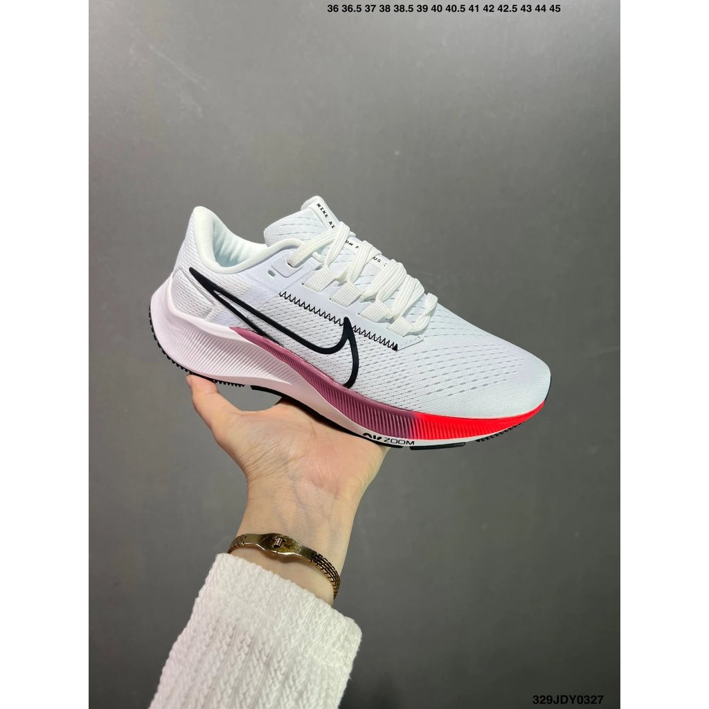 รองเท้าวิ่ง NK Zoom Pegasus 38.Generation ใหม่ล่าสุดCW7358-101 น้ำหนักเบาทรงตัวดี ออกแบบมาเพื่อความส