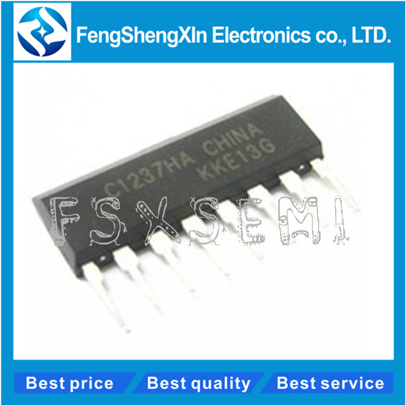 UPC1237H UPC1237 5 ชิ้น/ล็อต UPC1237HA C1237HA ZIP-8 POWER AMPLIFIER pxa6