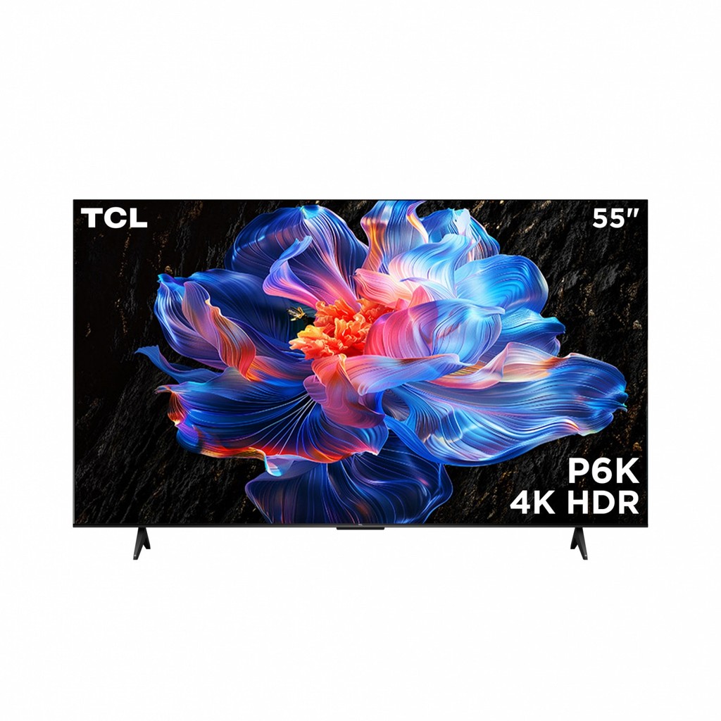 The Magnet TCL โทรทัศน์ 4K LED TV ขนาด 55 นิ้ว รุ่น 55P6K สีดำ