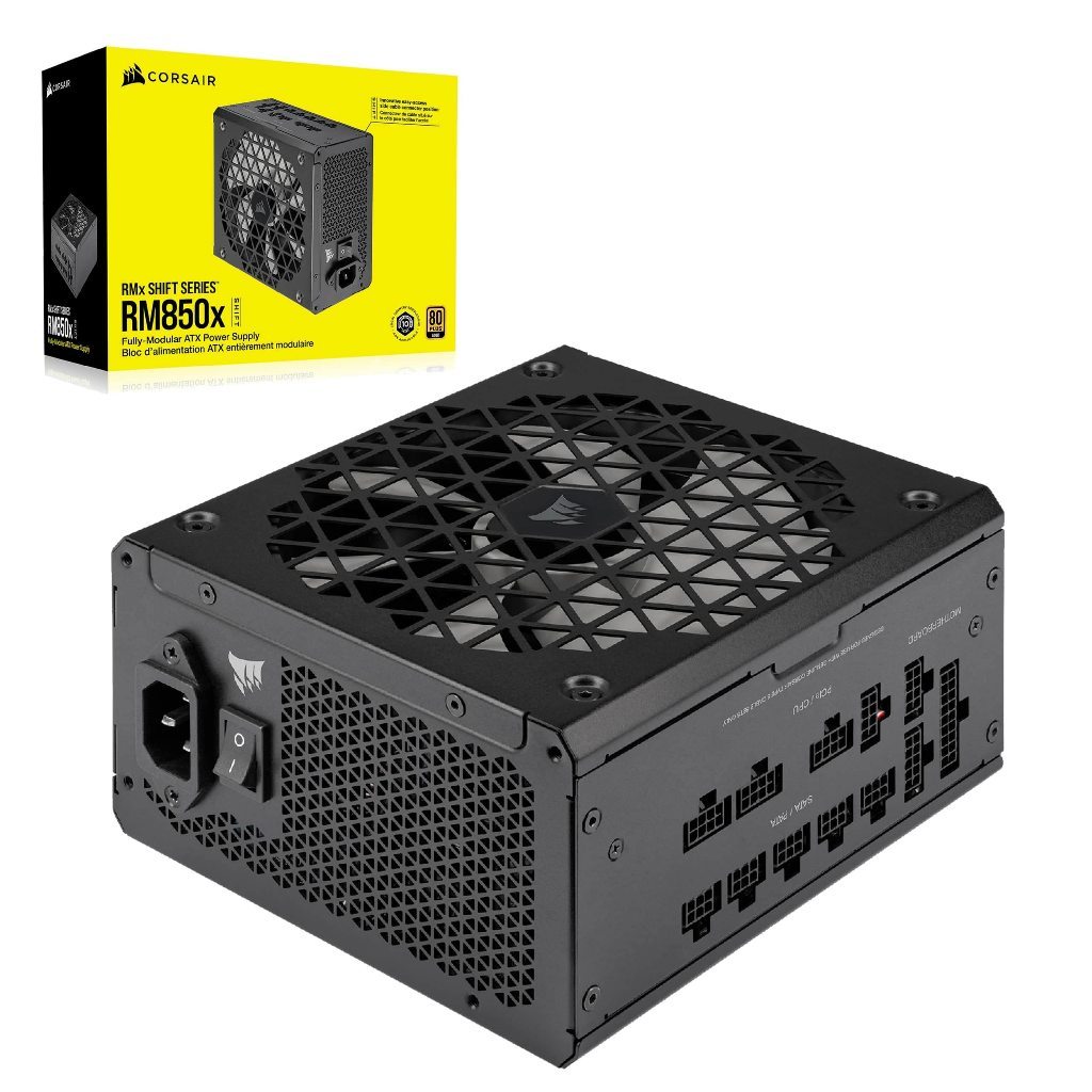 CORSAIR RM850X SHIFT - 850W 80 PLUS GOLD (CP-9020252-NA) (อุปกรณ์จ่ายไฟ)