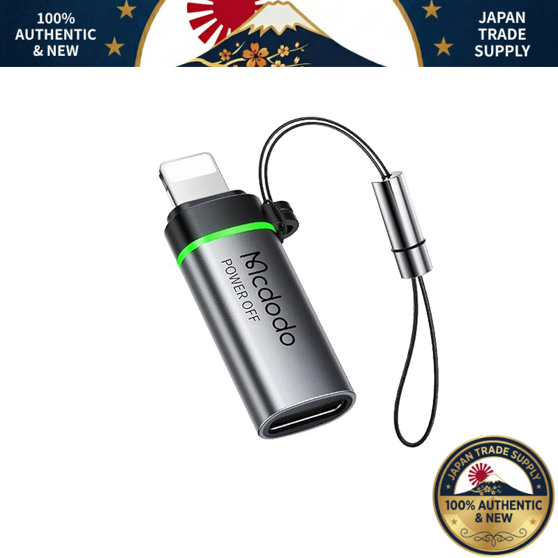 Mcdodo USB-C to Lightning Converter Adapter 36W PD Fast Charging Smart Power Off USB-C to iPhone Con