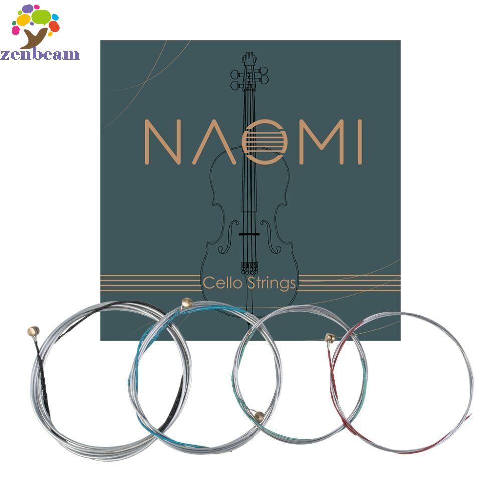 ZENBEAM 1 ชุด Naomi ไวโอลิน String, นิกเกิล String Replacement Fiddle String, เครื่องดนตรี GD a & E 
