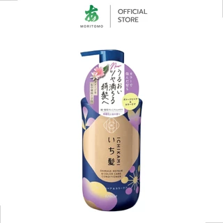 MORITOMO Official - ICHIKAMI Damage Repair & Color Care Conditioner 450 g / ครีมนวดบำรุงเส้นผมหนังศีรษะ ผมสว่าง ชุ่มชื้น