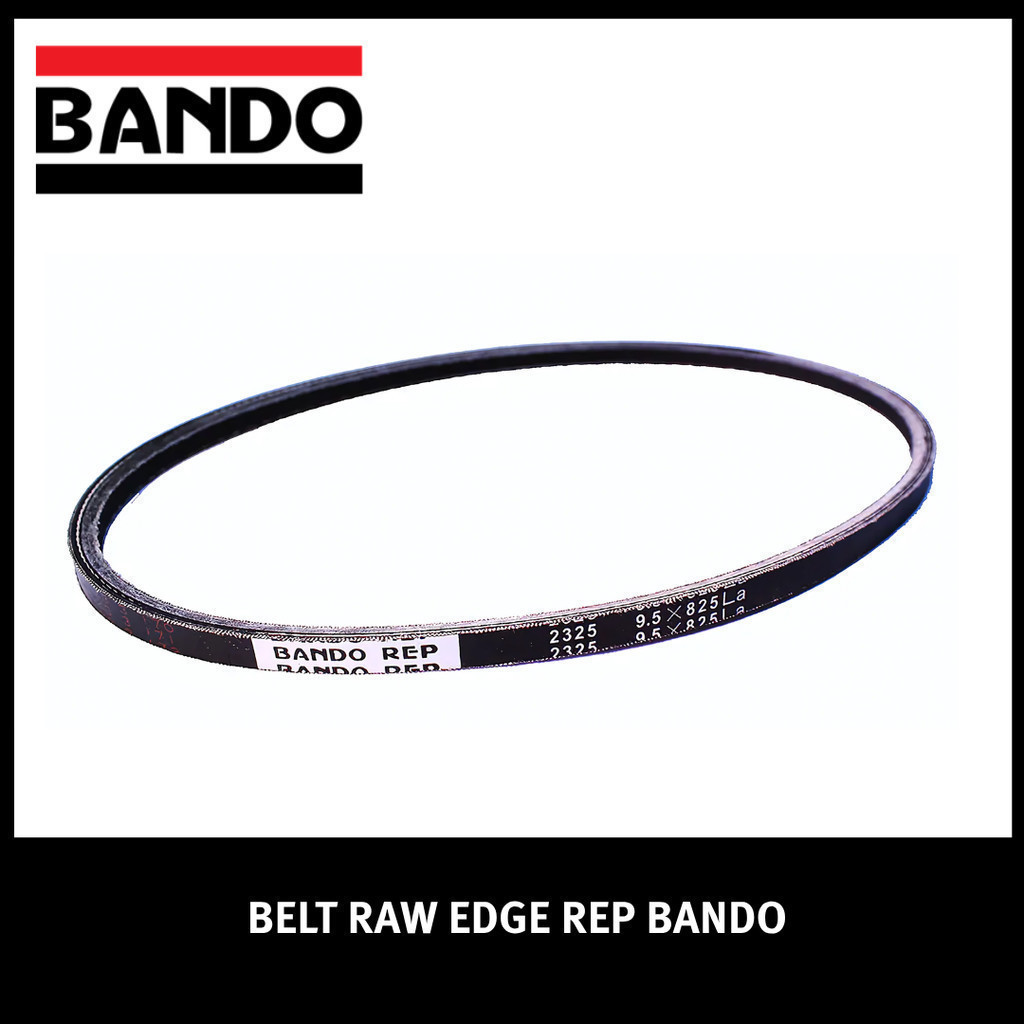 VANBELT FANBELT VBELT BELT REP3375 BELT RAW EDGE REP BELT RAW EDGE REP 3375 เข็มขัดพัดลม BANDO