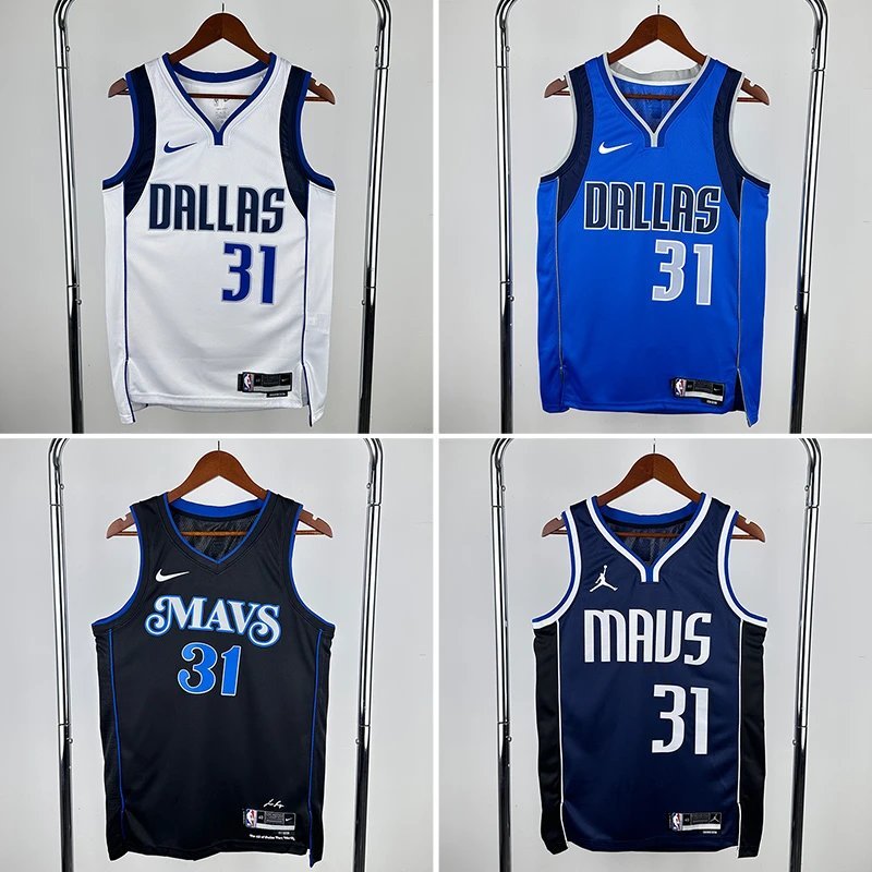 SW เวอร์ชัน NBA Lone Rangers หมายเลข 31 Thompson Jersey เสื้อบาสเกตบอลชาย Resurrection Hot Press Jer
