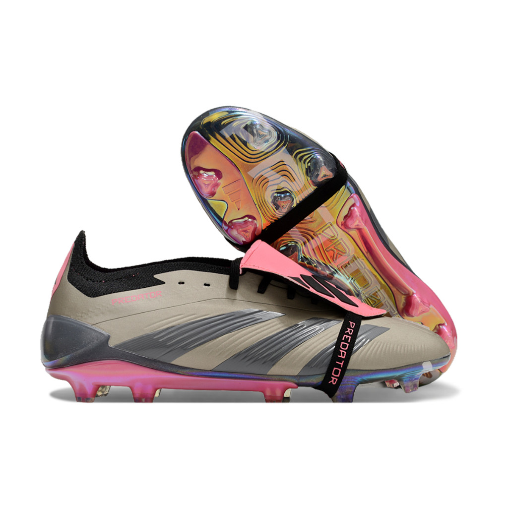 Predator 30th Anniversary Limited Edition FG รองเท้าฟุตบอลกันลื่นทนต่อการสึกหรอ Unisex Kasut Bola Se
