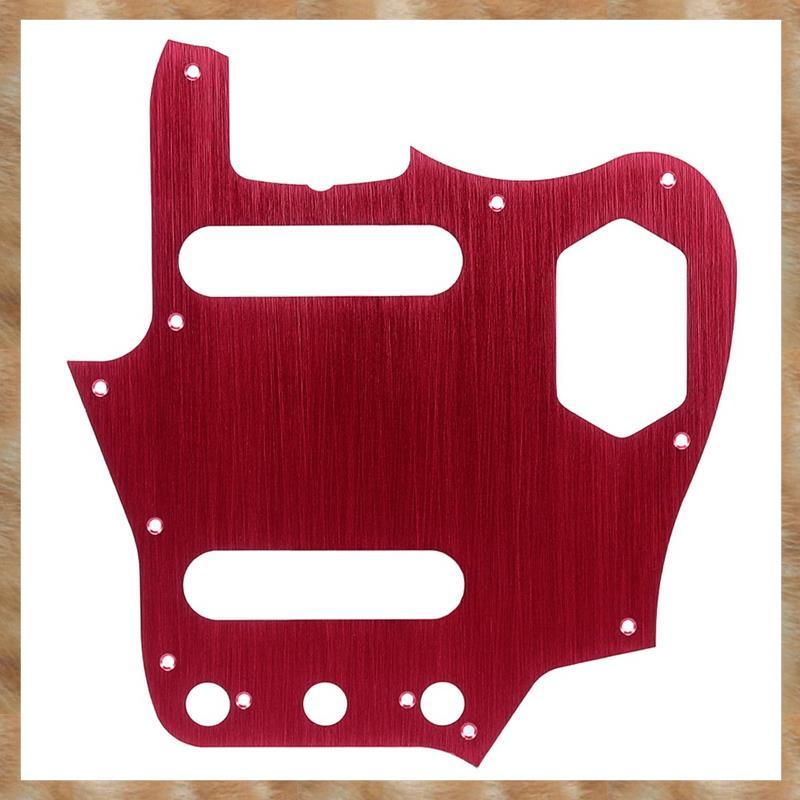 [KYG] สําหรับกีตาร์ที่เข้ากันได้ Pickguard- Anodized Aluminium Scratch Plate 10 หลุม