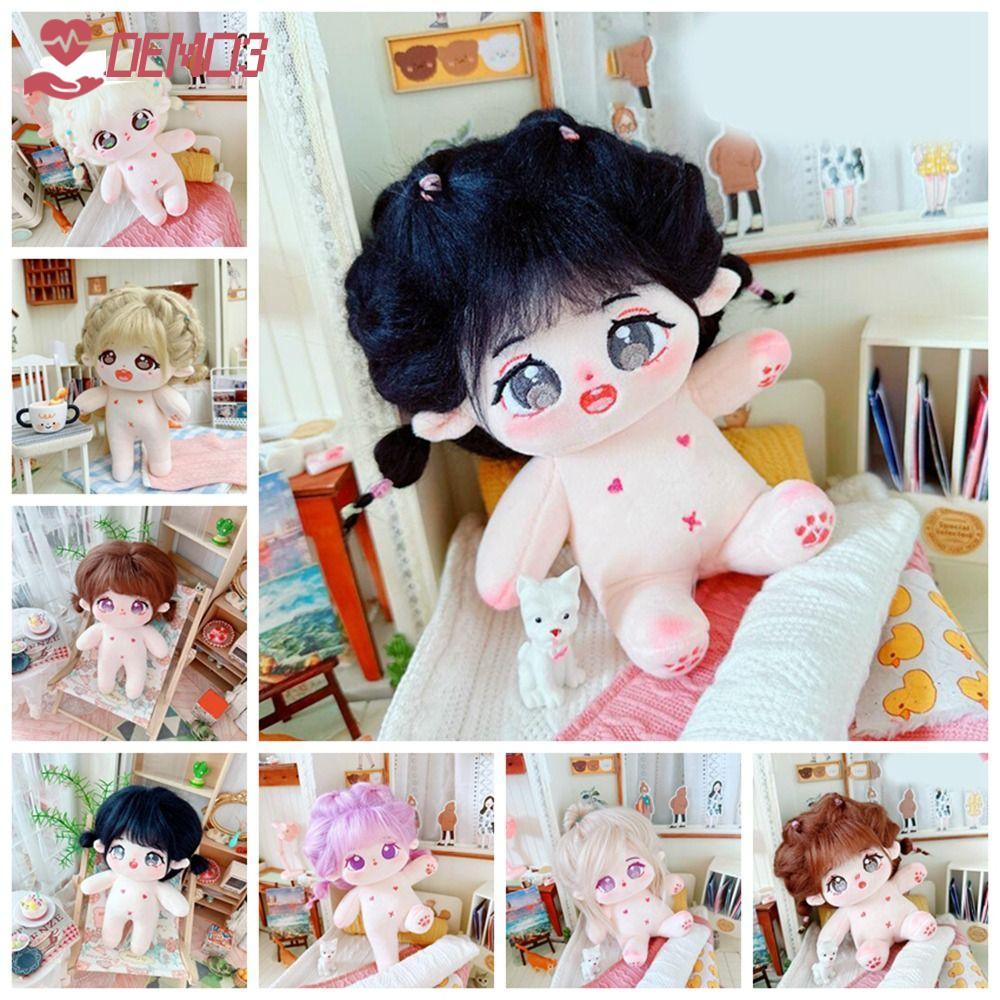 [เดโม3] 20ซม.ตุ๊กตาผ้าฝ้าย,ตุ๊กตาการ์ตูนตุ๊กตาตุ๊กตา,สามารถวางในรูปร่างกตุ๊กตานุ่มตุ๊กตาอะนิเมะของเล่นตุ๊กตาน่าร