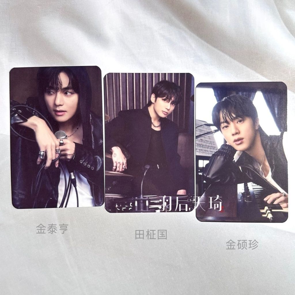 Jungkook Photocard BTS aladin Bonus Card V JIN สินค้าของแท้