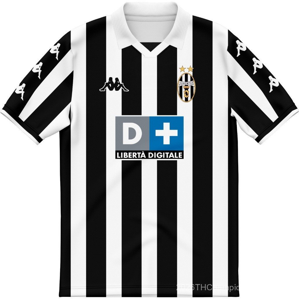 Retro SSS+RETRO JUVENTUS 1999/2000 FULLPRINT Jersey ฟรี Nickname/ฟุตบอลเสื้อผ้า VINTAGE Jerseys