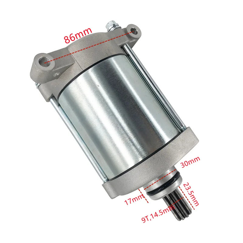 9T มอเตอร์สตาร์ทสําหรับ Yamaha RAPTOR 700 YFM700 GRIZZLY 600/660 สําหรับ HISUN HS 550 750CCW 1S3-818