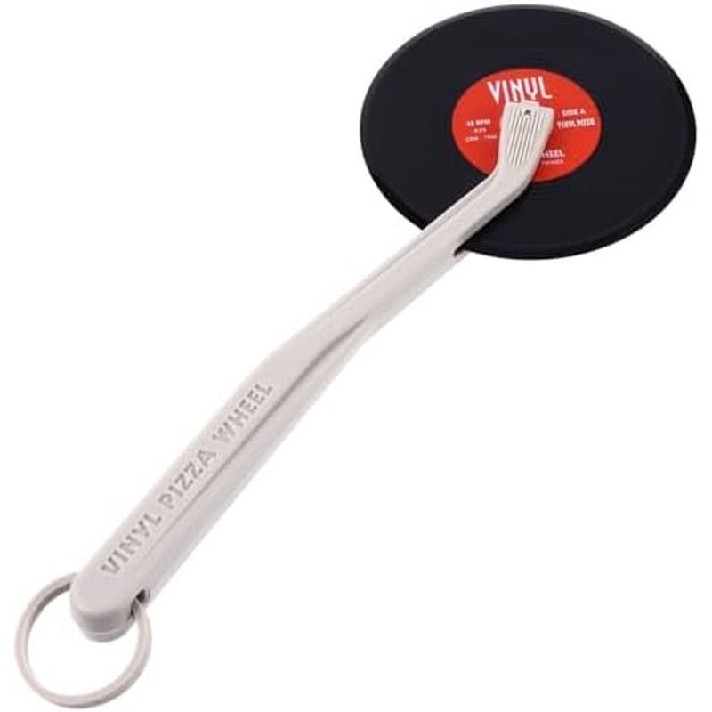 Vintage Style Pizza Cutter Record Pizza Slicer Easy to Clean Kitchen Tool