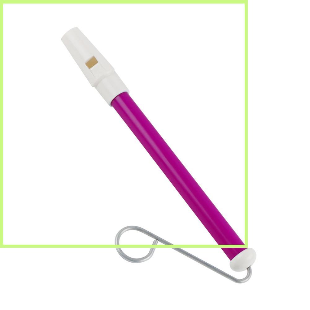 SIUKE SW1-BU นกหวีดสไลด์พร้อมเหล็กเลื่อน Rod เครื่องดนตรีสำหรับ Kazoo ขลุ่ยผู้ปกครอง-เกมเด็กชายและเด