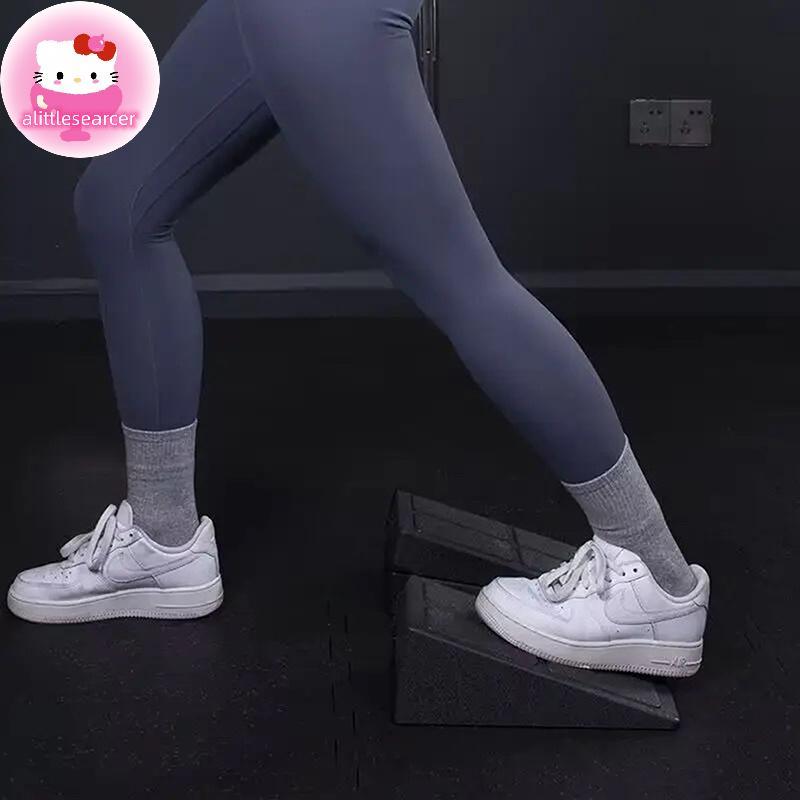 Alittlesearcer 3pcs Squat Wedge Blo ปรับลื่น Squat Ramp Deadlift Wedge Calf Stretcher Slant Board St