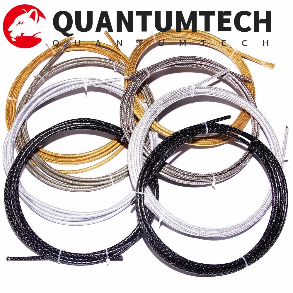 QUANTUMTECH สายเบรคจักรยานทนทานคุณภาพสูงสายจักรยานทอผ้าเส้น Derailleur 5 มม./3 M จักรยาน Shifting Wire