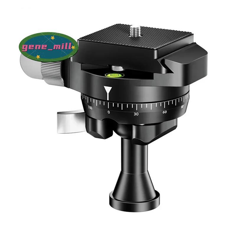 KA18 SLR กล้อง Gimbal 360 องศาหมุนโลหะ Panoramic ทรงกลม Gimbal โปรเจคเตอร์ Gimbal พร้อมแผ่น Quick Re