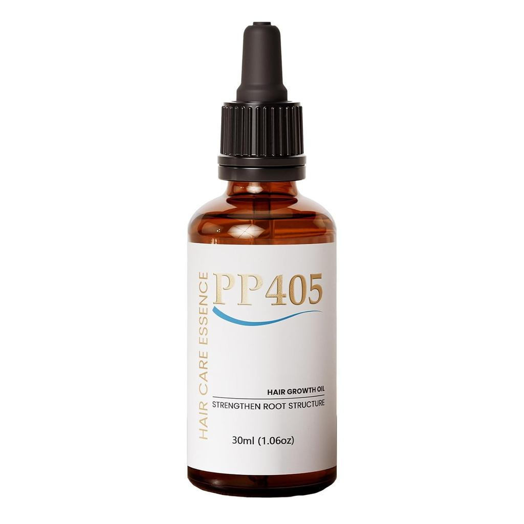 PP405 Hair Growth Oil-เหมาะสําหรับทุกสภาพผม Anti-Hair Loss Care ผลิตภัณฑ์, Quick Absorption และไม่เล