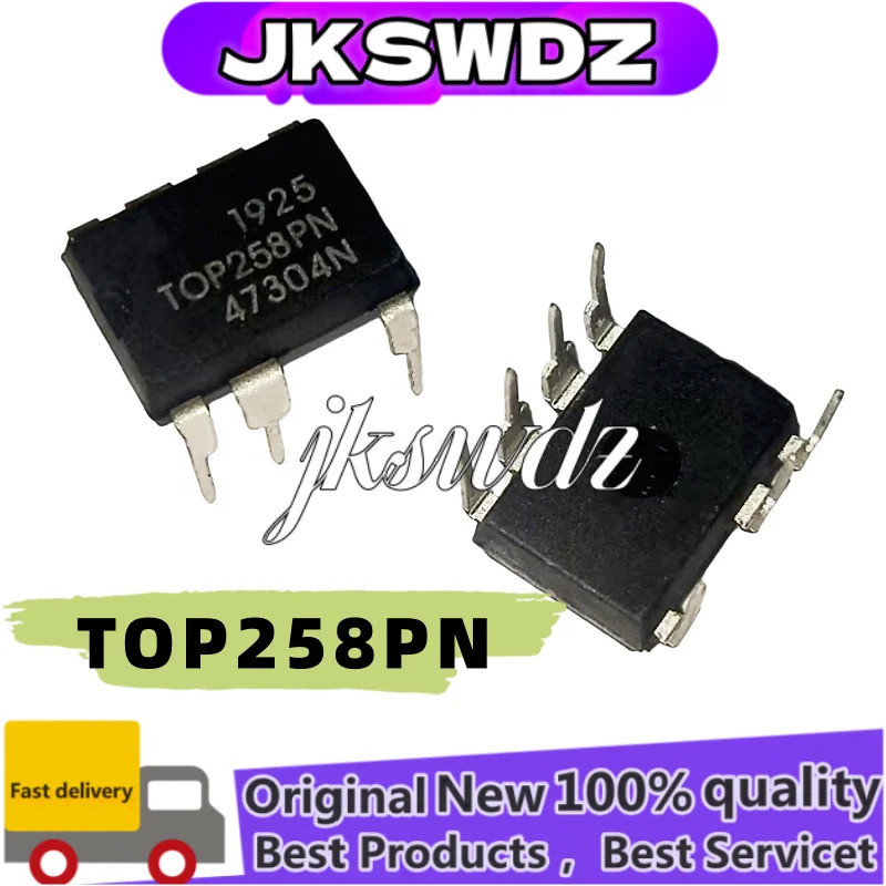 1-5PCS TOP258PN TOP257PN TOP256PN TOP255PN TOP254PN TOP253PN TOP252PN DIP-7 ชิป IC ในสต็อก