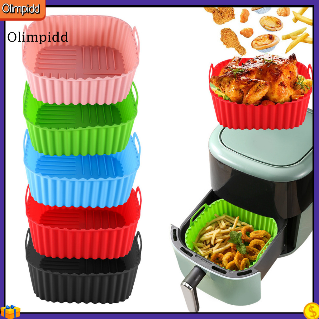 โอลิมปิก| Bpa-free Air Fryer อุปกรณ์เสริมซิลิโคนเกรดอาหาร Air Fryer หม้อReusableซิลิโคน Air Fryer ตะ