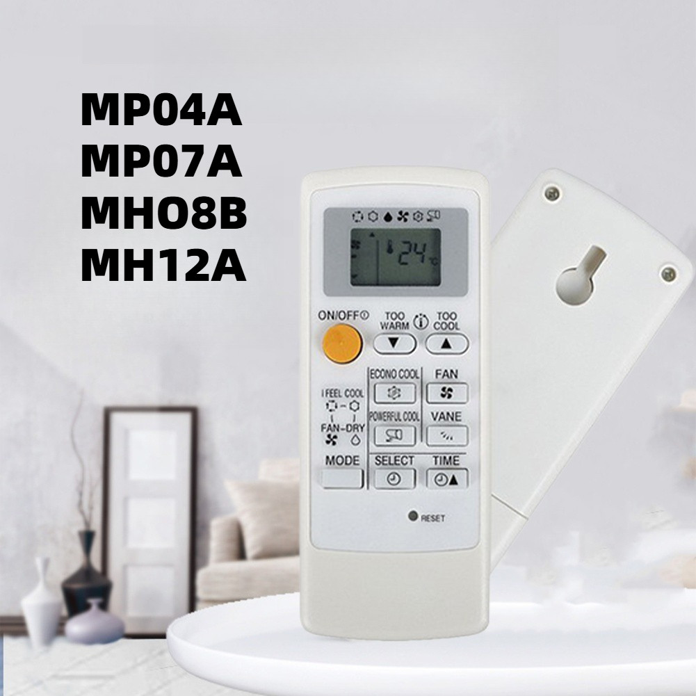 เครื่องปรับอากาศ Mitsubishi Remote เข้ากันได้กับเครื่องปรับอากาศ Mitsubishi: MP04A, MP07A, MH08B, MH