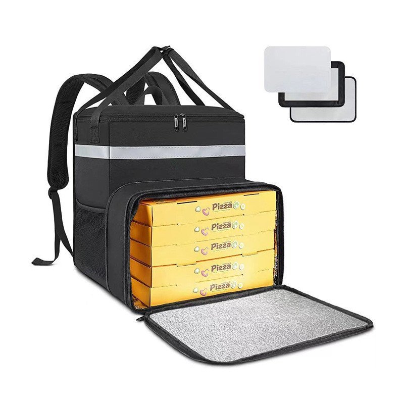 Bagy Pizza Delivery Sa Insulation Sasa Bag Pizza Hot Sale Double Shoulder Factory Ready Stock Takeaw