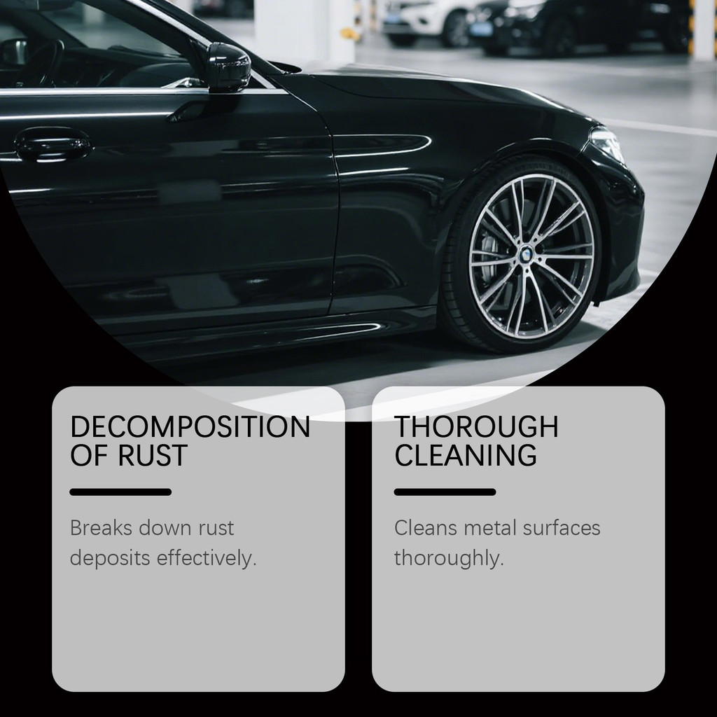 Hikmarion Derusting Spray Metal Derusting Decontamination Polishing Auto Parts Rust Cleaning Care Sp
