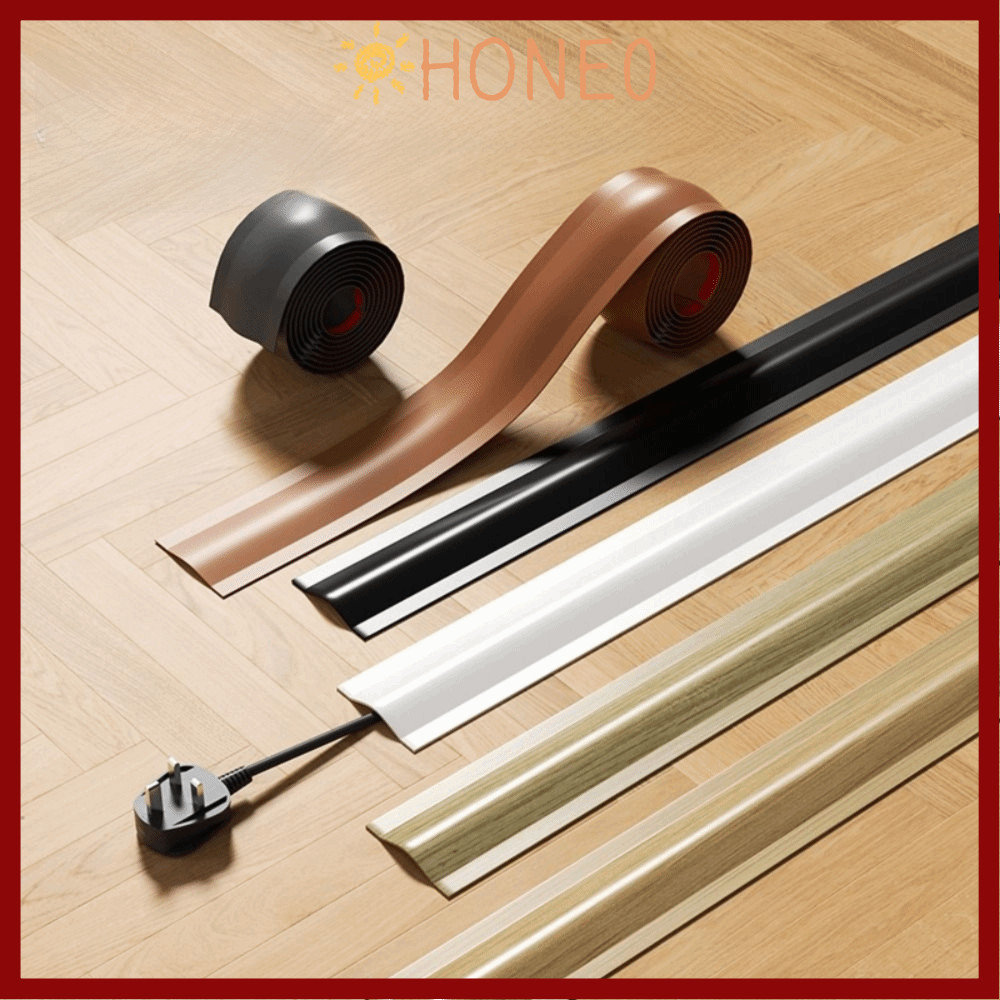 ฝาครอบสายไฟ HONE, ฝาครอบสายไฟ PVC ทนทาน, การจัดการสายเคเบิลแบบยืดหยุ่นคุณภาพสูง ตัวป้องกันสายเคเบิลแบบนุ่มในร่ม