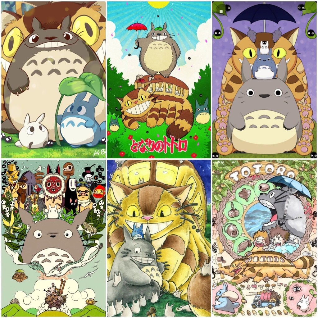 เพื่อนบ้านของฉัน โตโตโร่ ปริศนา 300 ชิ้น 500 ชิ้น 1