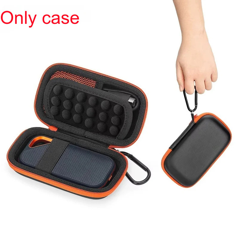 เคสแข็งสําหรับ Universal MP3/MP4/SanDisk Extreme Pro/SanDisk Extreme แบบพกพาภายนอก SSD 1TB/2TB/4TB,ก