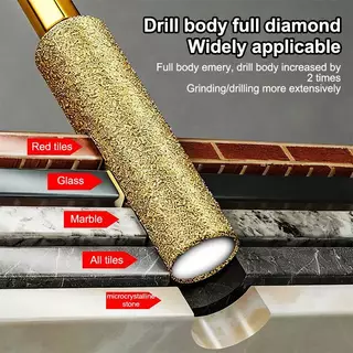 [MT] 1/2/3/4 ชิ้น Diamond Core Bits ด้ายเจาะแห้งหกเหลี่ยม Shank Core Hole Saw สําหรับกระเบื้องเซรามิกหินแกรนิตหินอ่อนบดหัว
