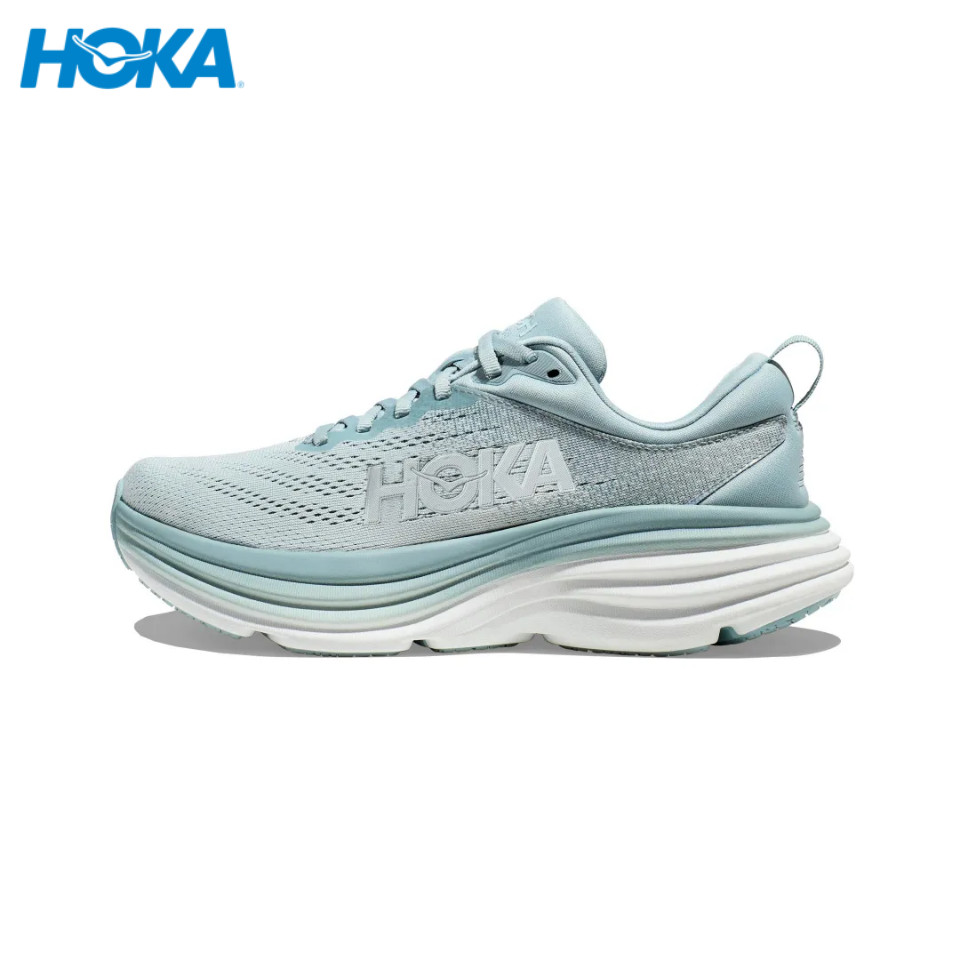 【ของแท้ 100%】HOKA ONE ONE Bondi 8 1123202-CBIF Sneaker