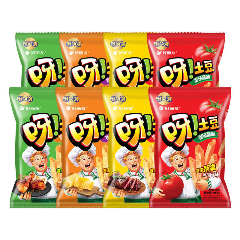 2026 สินค้าใหม่ Orion Potato Fries g Pack Lobster ขนมรสไก่ย่างขนมโลภสํานักงานป่อง20260511