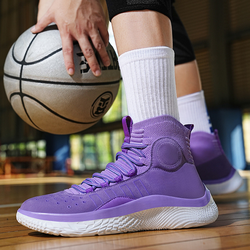 Curry 4 รองเท้าบาสเก็ตบอลผู้ชาย Showdown Irving 6 รองเท้าคุณภาพสูง กันลื่น