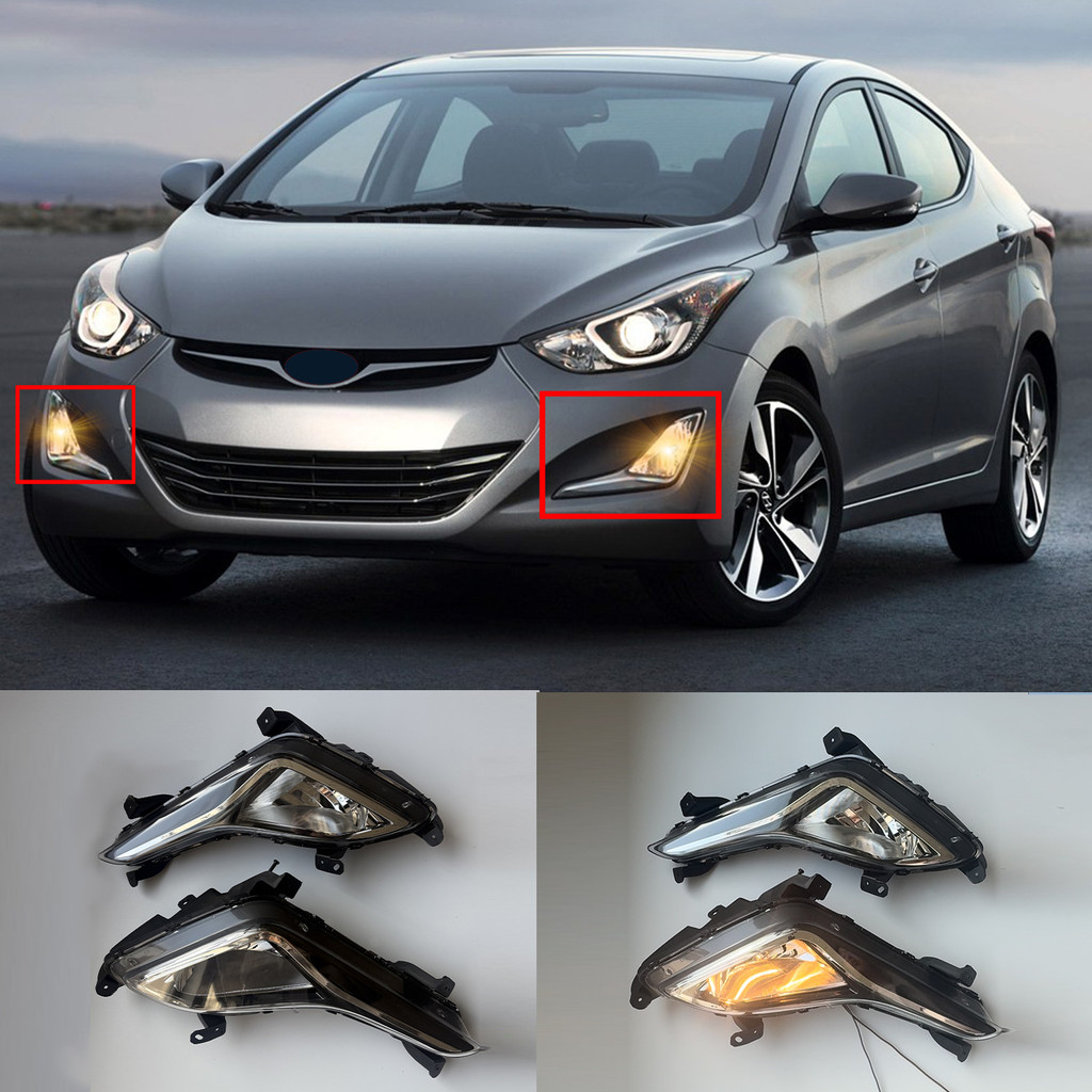สําหรับไฟตัดหมอก Hyundai Elantra 2014-2016