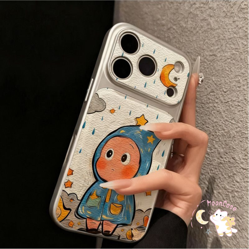 เคสไอโฟน17 เหมาะสำหรับ IPhone 11 15 14 13 17 12 16 Pro MAX 16 Plus 14 15 Plus Air เคสโทรศัพท์รูปดาวน้อยน่ารัก