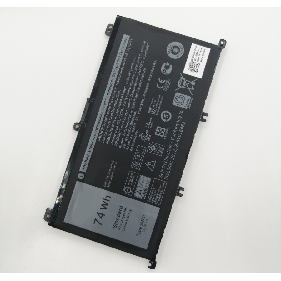 Applicable to Dell Game Case 15 7000 7559 7566 7567 7759 P57F 357F9 Laptop Battery